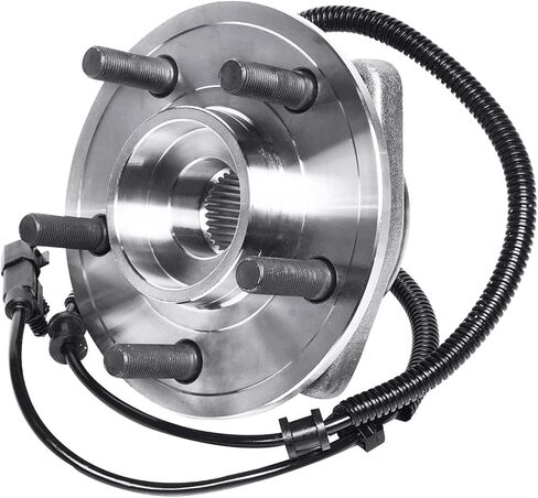Detroit Axle - Front Wheel Bearing Hubs Kit for Jeep 2008-2012 Liberty 2007-2011 Dodge Nitro, 2 Wheel Hub Bearings Assembly 2 Lower Ball Joints 2 Outer Tie Rod Ends 2009 2010 Replacement in Saudi Arabia