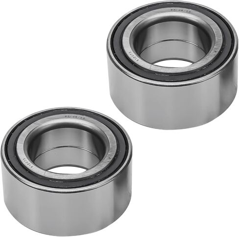 Detroit Axle - 4pc Front Wheel Bearings and Rear Wheel Bearing Hubs Kit for 03-07 Honda Accord GAS, 04-08 Acura TL, 5 Lugs w/ABS in Saudi Arabia