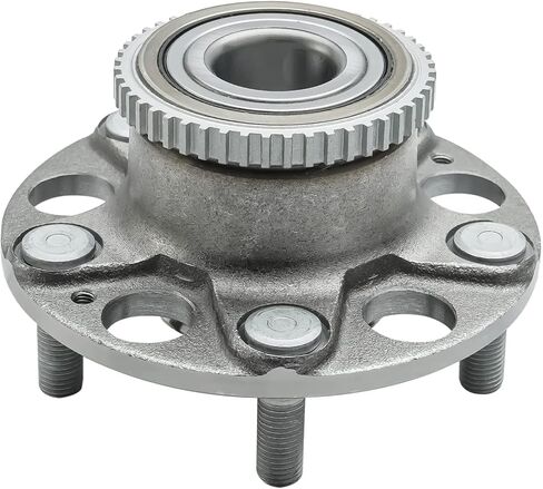 Detroit Axle - 4pc Front Wheel Bearings and Rear Wheel Bearing Hubs Kit for 03-07 Honda Accord GAS, 04-08 Acura TL, 5 Lugs w/ABS in Saudi Arabia