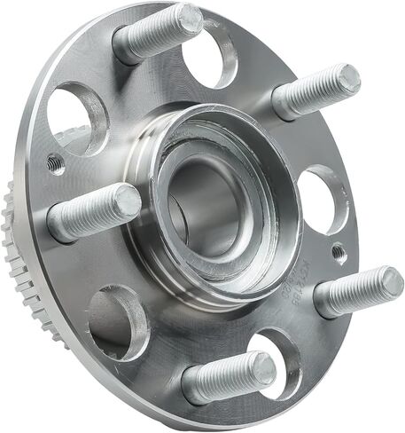 Detroit Axle - 4pc Front Wheel Bearings and Rear Wheel Bearing Hubs Kit for 03-07 Honda Accord GAS, 04-08 Acura TL, 5 Lugs w/ABS in Saudi Arabia