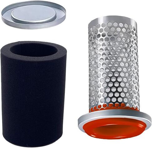 5UH-E4458-00-00 Air Filter and Guide Cage Cap Fit for Yamaha Grizzly 350 400 450 Bruin 350 Wolverine 350 450 Kodiak 400 450 in Kuwait