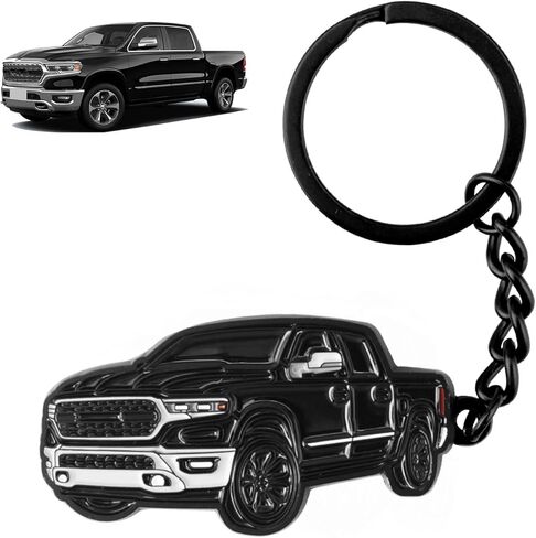 TECTICO Car Key Chain Compatible with Dodge RAM 1500 Keychain Key ring Accessories for Man and Woman in Saudi Arabia