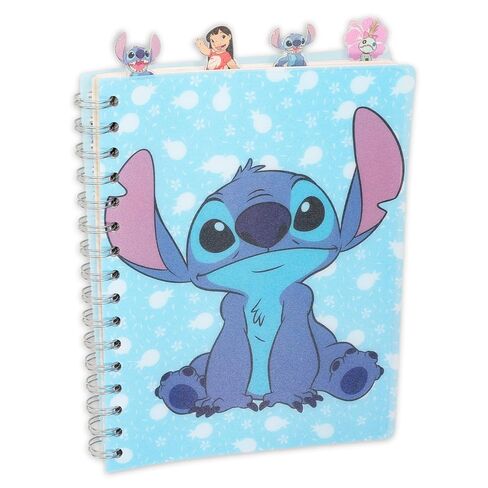 Disney Stitch Tabbed Journal Set - Bundle with Notebook with Tab Dividers Plus Stickers, Sticky Tabs, More for Kids, Adults | Lilo and Stitch Journal Notebook Stationery Pack in Saudi Arabia