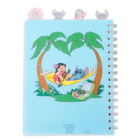 Disney Stitch Tabbed Journal Set - Bundle with Notebook with Tab Dividers Plus Stickers, Sticky Tabs, More for Kids, Adults | Lilo and Stitch Journal Notebook Stationery Pack in Saudi Arabia