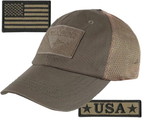 USA Bundle - USA Tactical Patches with Condor Operator Cap - Mesh in Saudi Arabia