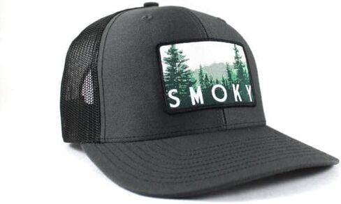 Smoky Mountain National Park Trucker Hat Woven Patch in Saudi Arabia