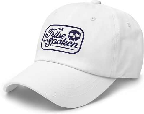 قبعة Survivor The Tribe Skull Dad - مرخصة رسميًا - بيضاء in Kuwait