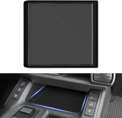 Silicone Liner Mat Compatible with for Toyota RAV4 2026 Anti-Slip Anti-Scratch Center Console Liner Pad Noise Reduction Center Console Liner Pad RAV4 Interior Accessories in Kuwait
