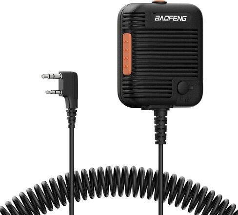 مكبر صوت تكتيكي من BAOFENG UV-5R بحجم قابل للتعديل محمول لراديو GMRS Ham BF-F8HP UV-82 BF-888S (أخضر زيتوني) in Kuwait