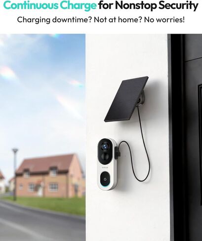 BOTSLAB Solar Panel for BOTSLAB Video Doorbell Pro 2/ Video Doorbell Pro/Video Doorbell Elite in Kuwait