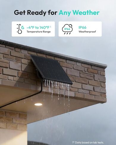 BOTSLAB Solar Panel for BOTSLAB Video Doorbell Pro 2/ Video Doorbell Pro/Video Doorbell Elite in Kuwait