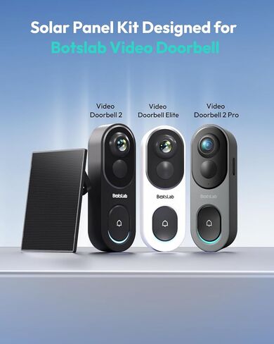 BOTSLAB Solar Panel for BOTSLAB Video Doorbell Pro 2/ Video Doorbell Pro/Video Doorbell Elite in Kuwait