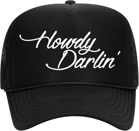 قبعة Howdy Darlin Trucker، قبعة Darlin Trucker للنساء، قبعة Howdy Darlin Country Concert in Kuwait