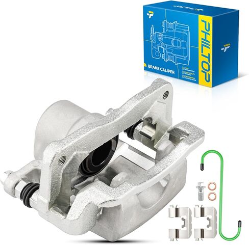 PHILTOP Brake Caliper Front Compatible with 2011-2014 Hyundai Sonata, 19-B6460, 19-B6461 in Saudi Arabia