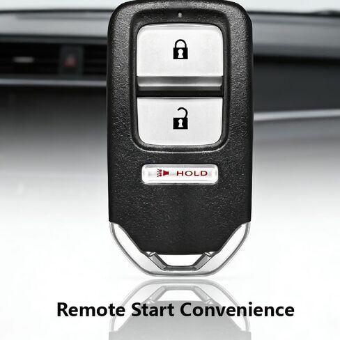 2 Keylessbest بديل لـ 2015 2016 2017 Honda Fit EX EX-L EX-LN HR-V مفتاح فوب التحكم عن بعد KR5V1X 3 أزرار 313.8 ميجا هرتز in Kuwait