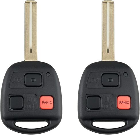 Fits for Lexus RX300 2000 2001 2002 2003 Key Fob N14TMTX-1 312MHz 4C 3 Buttons(Set of 2) in Kuwait