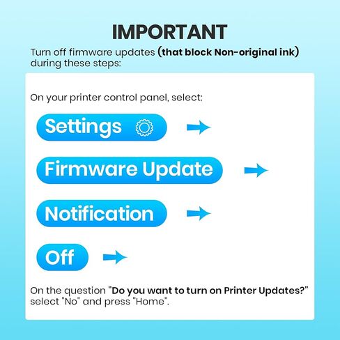 لخراطيش الحبر 222XL لطابعة Epson المعاد تصنيعها لخراطيش الحبر Epson 222XL مجموعة كومبو لحبر Epson 222 Workforce WF-2960 Expression XP-5200 (5 عبوات) in Kuwait