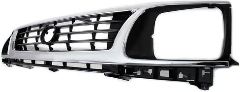 Garage-Pro Grille Assembly Compatible with 1995-1996 Toyota Tacoma Chrome Shell with Painted Black Insert in Saudi Arabia