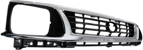 Garage-Pro Grille Assembly Compatible with 1995-1996 Toyota Tacoma Chrome Shell with Painted Black Insert in Saudi Arabia