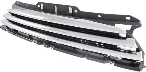 Parts N Go Grille For 2011-2015 Mini Cooper Base Chrome Black Front MC1200103 51117317264 in Saudi Arabia