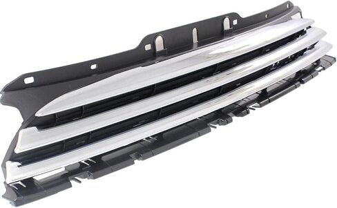 Parts N Go Grille For 2011-2015 Mini Cooper Base Chrome Black Front MC1200103 51117317264 in Saudi Arabia