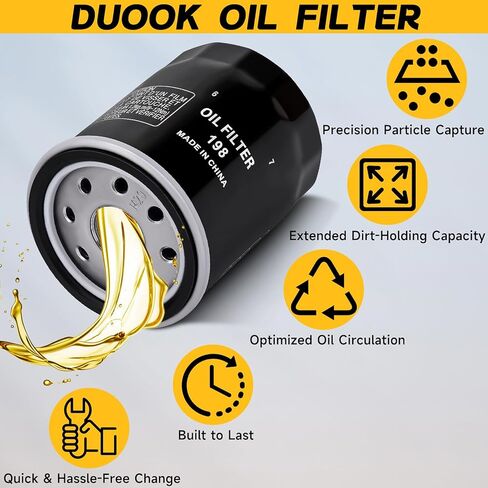 4pcs Oil Filter 2540086 2540122 Compatible with Polaris Ranger 570 700 800 900 1000 Crew XP RZR 570 800 900 1000 Sportsman 600 700 800 General 1000 RZR S 800 RZR 4 800 900 ACE 500 570 900 in Kuwait