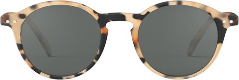 نظارات شمسية IZIPIZI SUN #D للرجال والنساء بإطار مربع حيوي، عدسات رمادية مضادة للخدش، حماية 100% من الأشعة فوق البنفسجية من الفئة 3 مع حقيبة (سلحفاة خفيفة) in Kuwait