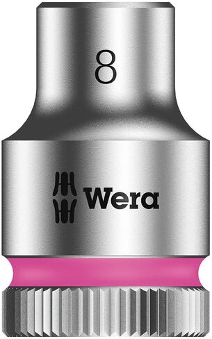 WERA 05003973001 حزام B 4 طقم مقبس Zyklop، محرك 3/8 بوصة، 9 قطع in Saudi Arabia