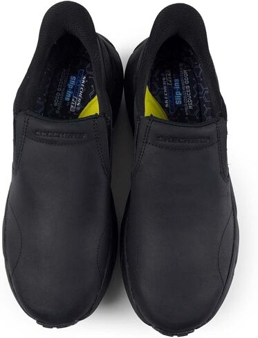 Skechers Men's USA Conner - Rayne Leather Round Toe Dual Gore Slip-Ins in Saudi Arabia