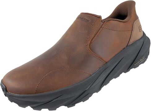 Skechers Men's USA Conner - Rayne Leather Round Toe Dual Gore Slip-Ins in Saudi Arabia