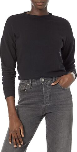 HUDSON Women's Twist Back Ls Sweatshirt in Saudi Arabia