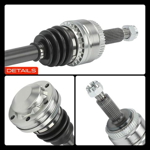 A-Premium CV Axle Shaft Assembly Compatible with Hyundai Genesis 2015-2016 3.8L, Rear Left Driver Side, Replace# 49600B1100 in Saudi Arabia