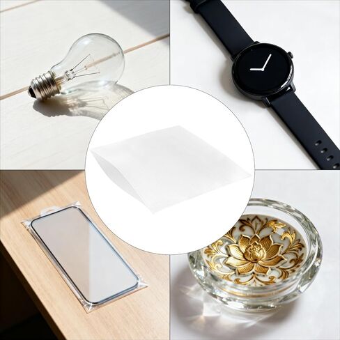 أكياس وسادة من الفوم للتغليف والنقل والشحن، أبيض، 12 × 12 بوصة، 150 عبوة in Kuwait