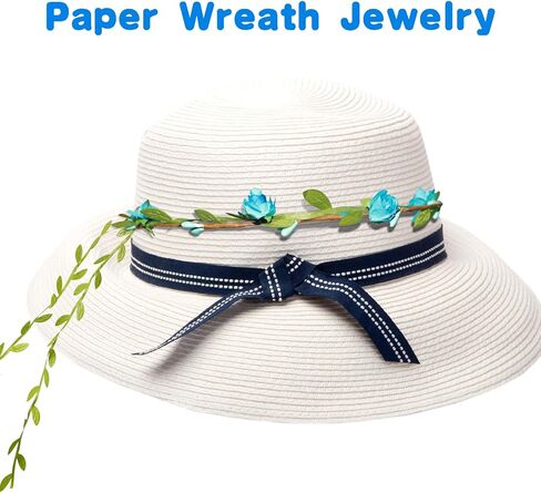 30 قطعة متنوعة من الزهور الملونة على شكل تاج بوهيمي من الزهور عصابات الرأس متعددة الألوان، عصابة رأس إكليل إكليل من الأوراق الخضراء، ديكور للنساء، لوازم حفلات الزفاف وأعياد الميلاد والحفلات الجنية in Kuwait