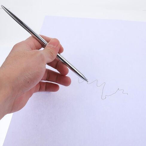 NUOBESTY Wedding Signing Pen Set with Silver Plated Love Pen Holder for Guest Book Signing Engagement and Party in Saudi Arabia
