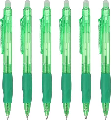 PATIKIL 6Pcs Erasable Gel Pens, 0.5mm Retractable Fine Point Heat Erasable Marking Pen Smooth Writing Fabric Markers for Sewing Drawing Writing Planner, Brown Ink in Saudi Arabia