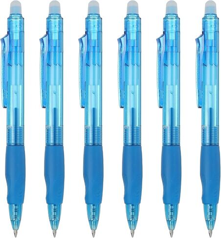 PATIKIL 6Pcs Erasable Gel Pens, 0.5mm Retractable Fine Point Heat Erasable Marking Pen Smooth Writing Fabric Markers for Sewing Drawing Writing Planner, Brown Ink in Saudi Arabia