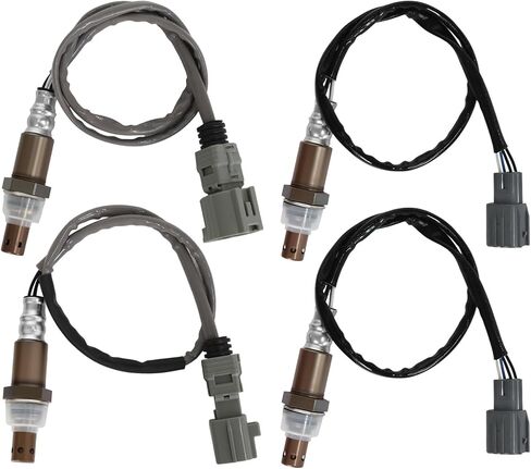 2004-2007 O2 Oxygen Sensors Upstream Downstream Fit for Toyota Highlander 2004 2005 3.3L V6, Lexus RX330 2004 2005 2006 3.3L V6, Replaces 234-9042, 234-4168, 234-4509 in Saudi Arabia
