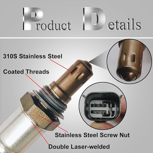 O2 Oxygen Sensor Upstream BL3Z-9F472-A Compatible with 2012-2015 Ford Explorer Edge Lincoln MKX, Oxygen O2 Sensor for Ford Taurus F-150 Mustang Lincoln MKS MKT Replace OE# 234-5038 in Saudi Arabia