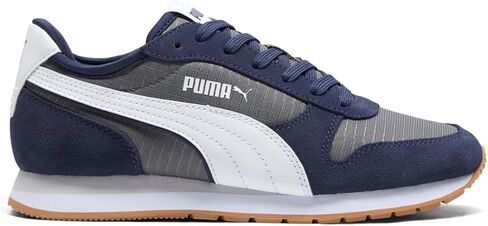 PUMA Kids Boys St Miler Lace Up Sneakers Shoes Casual - Blue, Grey, White in Saudi Arabia