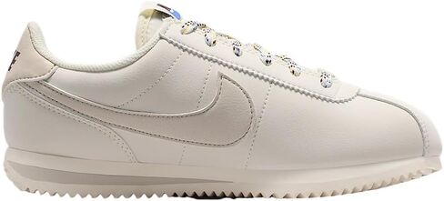 Nike Cortez Big Kids' Shoes (Soft Pearl/Comet Blue/Burgundy Crush/Light Orewood Brown) in Saudi Arabia