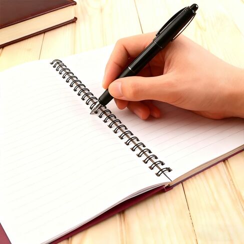 Blank Notebook Journal,Notebook with Wire Binding,Suitable for Business,Red in Saudi Arabia