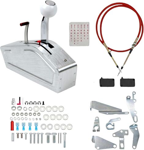 80842 Ratchet Shifter – Fits 3 & 4 Speed Transmissions, Compatible with Chrysler, Ford C4, C6, and GM TH200, TH250, TH350, TH400, 2004R, 700R4, 4L60, 4L60E to 4L85E in Kuwait
