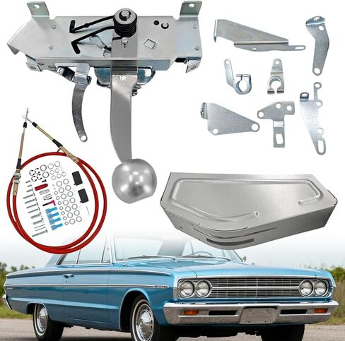 80842 Ratchet Shifter – Fits 3 & 4 Speed Transmissions, Compatible with Chrysler, Ford C4, C6, and GM TH200, TH250, TH350, TH400, 2004R, 700R4, 4L60, 4L60E to 4L85E in Kuwait