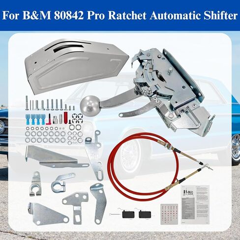 80842 Ratchet Shifter – Fits 3 & 4 Speed Transmissions, Compatible with Chrysler, Ford C4, C6, and GM TH200, TH250, TH350, TH400, 2004R, 700R4, 4L60, 4L60E to 4L85E in Kuwait