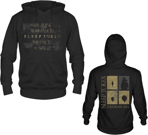 Sleep Token Even In Arcadia Pull Over Hoodie Black | Officially Licensed Merchandise in Saudi Arabia