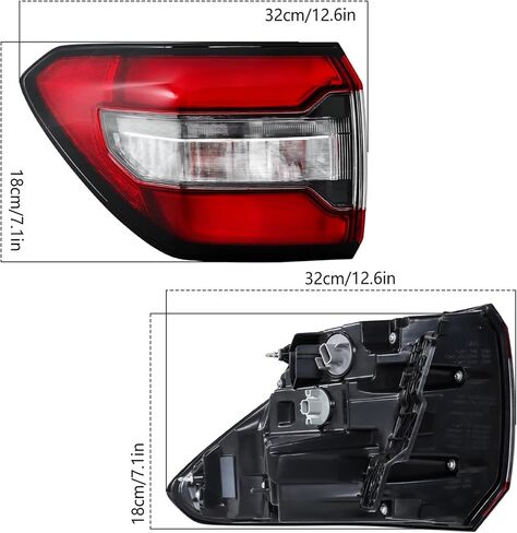 WFLNHB Driver Side Tail Light Brake Light Replacement for Honda Pilot 2023-2025 Rear Brake Lamp 33550-T90-A01 in Kuwait
