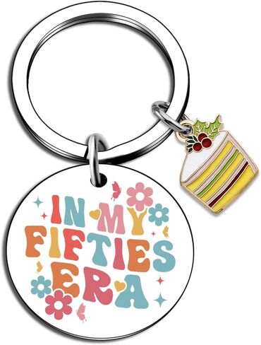 Ikacvb 50th Birthday Gifts For Her Cute 50th Birthday Decorations For Women 50 Year Old Friends Birthdays Gifts For Women Fifties Era Stuff in Saudi Arabia