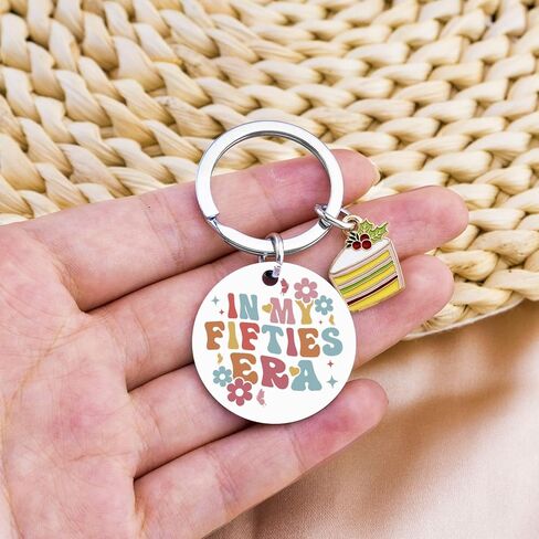 Ikacvb 50th Birthday Gifts For Her Cute 50th Birthday Decorations For Women 50 Year Old Friends Birthdays Gifts For Women Fifties Era Stuff in Saudi Arabia