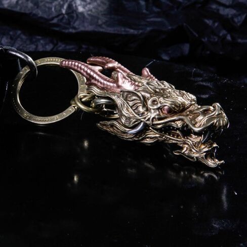 Good Luck Keychain feng shui Amulet Badge for Serene Luck and Fortune Luck charms good car keychain keychain charms Feng shui gifts for Dad's in Kuwait